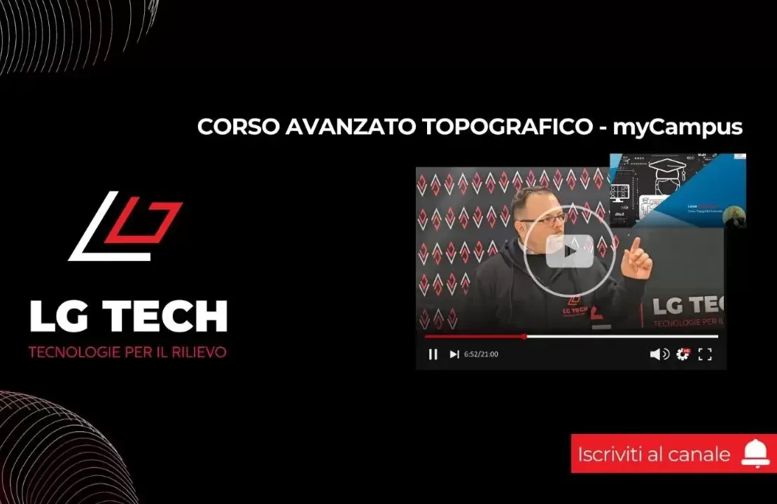 Corso Avanzato Topografico MyCampus: ecco perchè esserci!