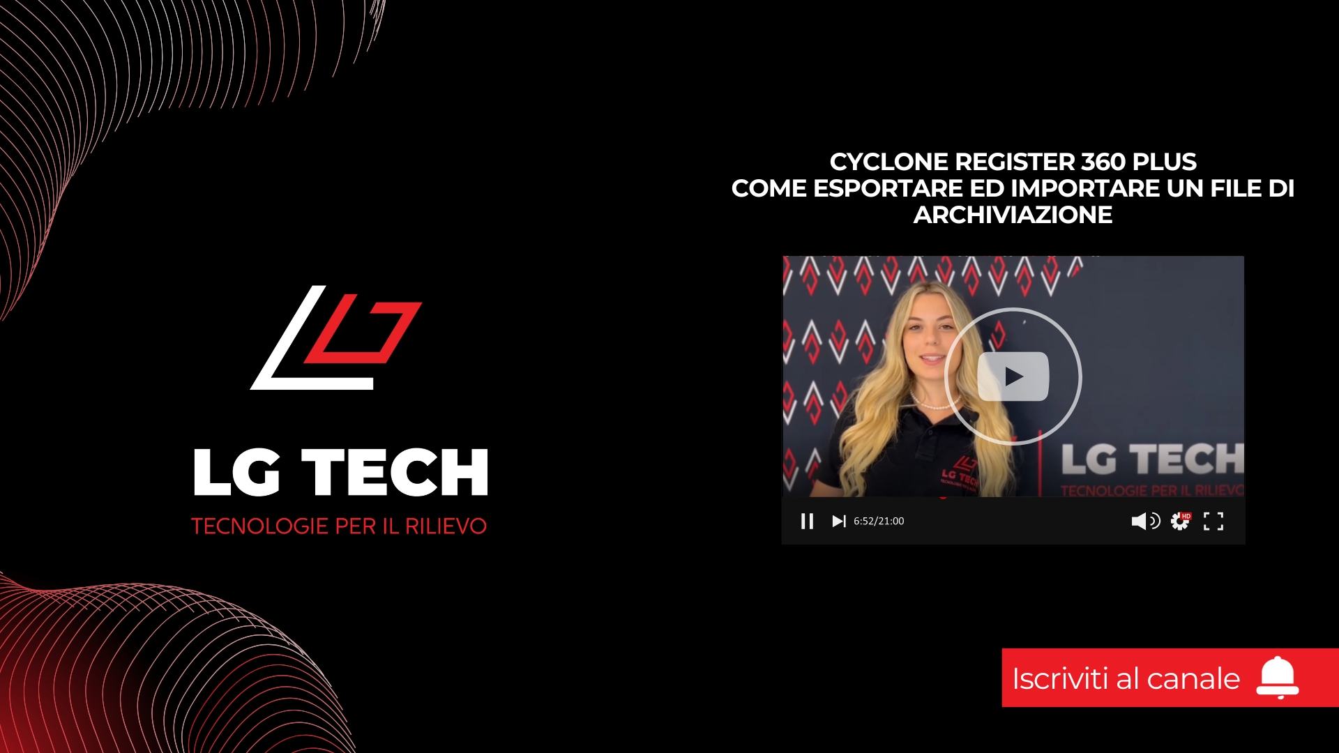 Cyclone Register 360 PLUS – Come esportare ed importare un file