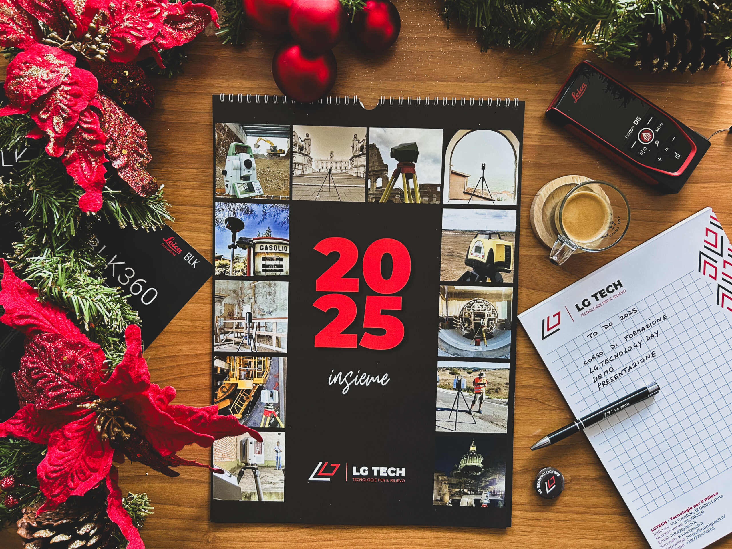 Una tradizione che continua: il calendario LGTECH 2025!