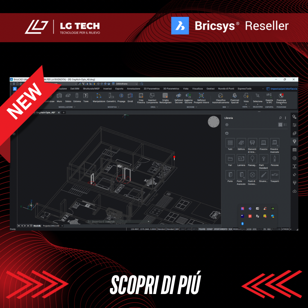 LGTECH è ora rivenditore ufficiale di BricsCAD in Italia!