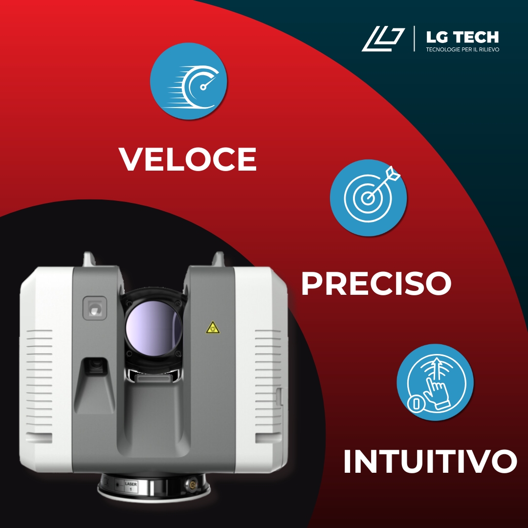 Veloce, preciso e intuitivo. Ti presento il Laser Scanner Leica RTC360