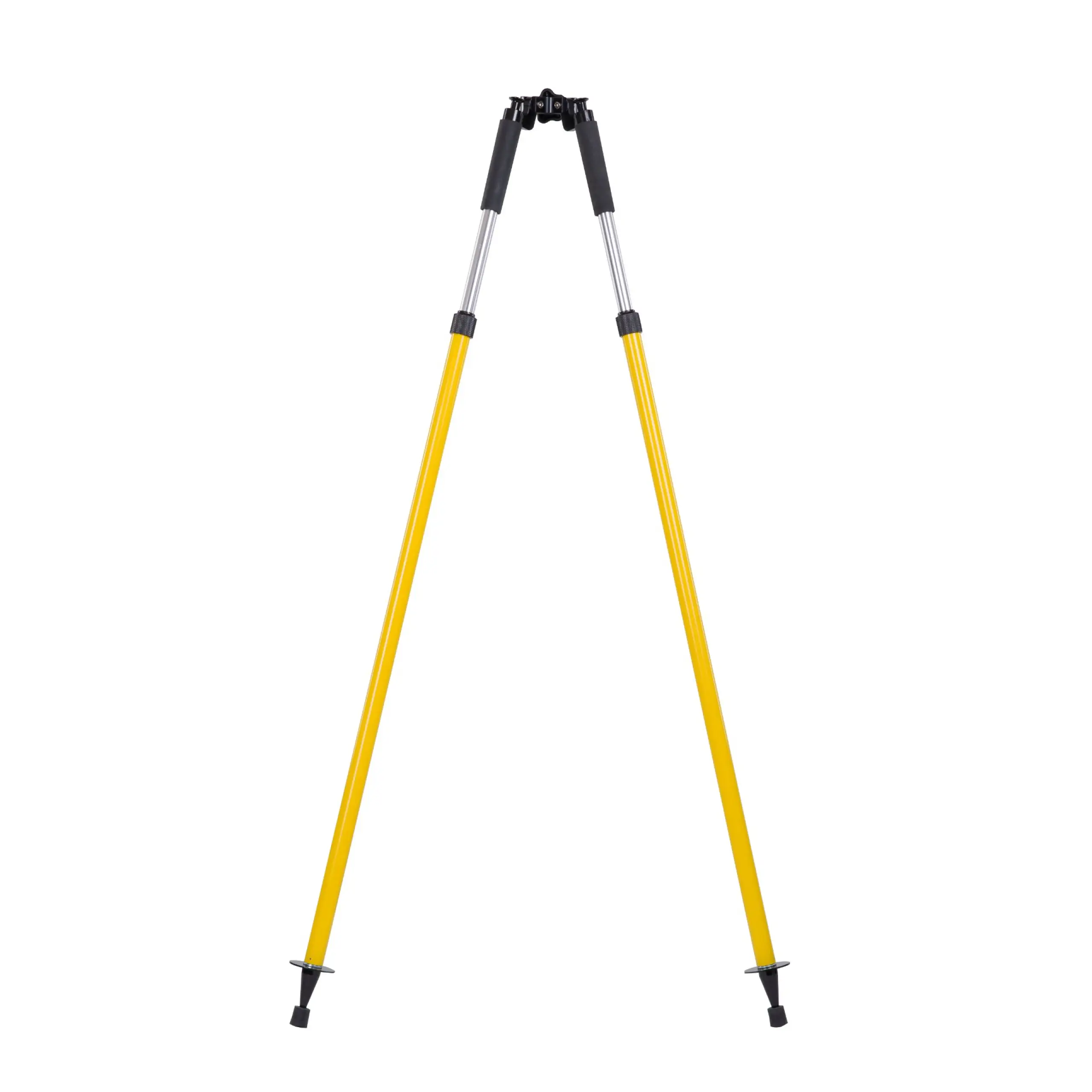 Bipiede con sgancio rapido per prismi/aste GNSS Ø 25-32 mm