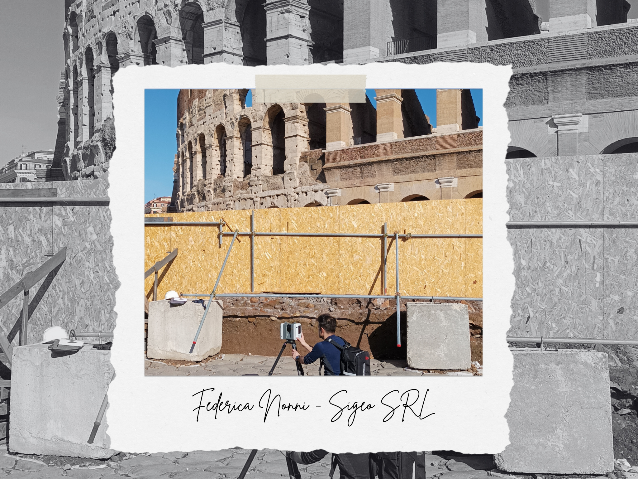 Aprile: Scavo archeologico nei pressi del Colosseo