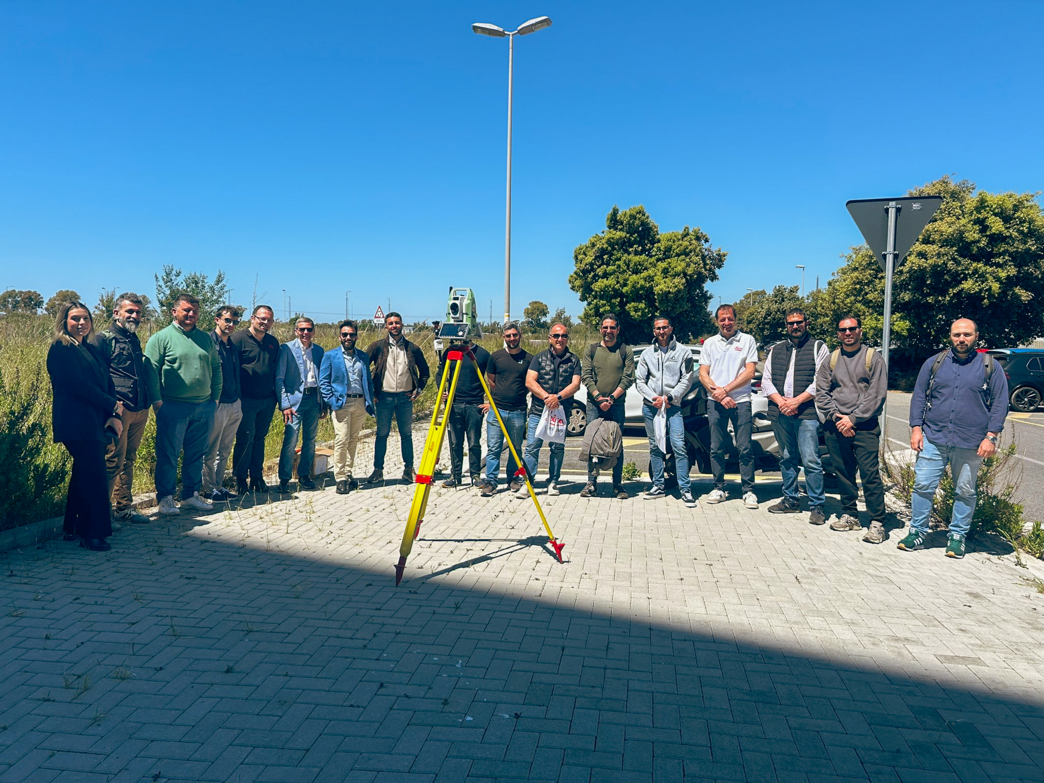 TS20 Live! Experience a Roma: tecnologia e rilievo sul campo