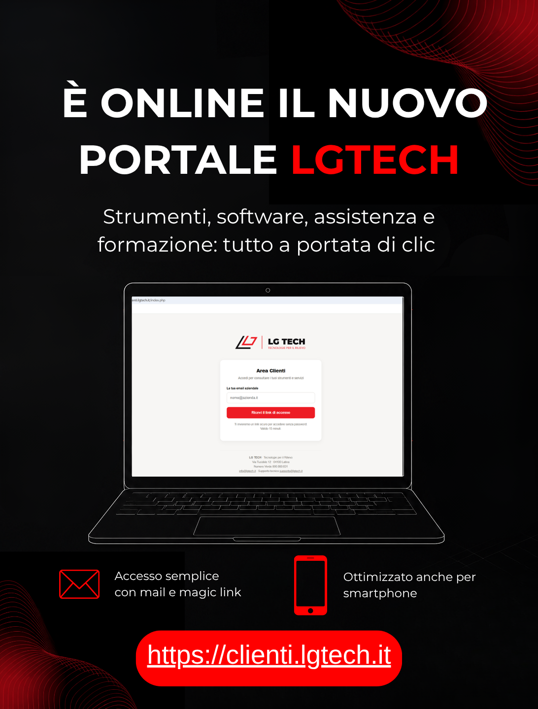 Nasce il portale Clienti LGTECH