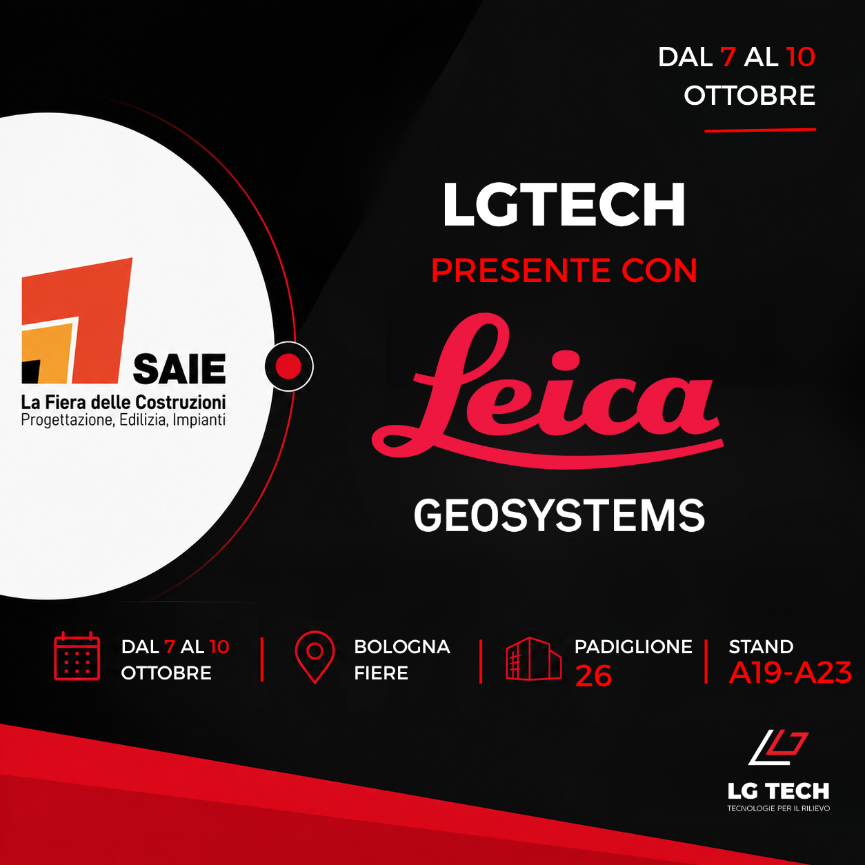 LGTECH sarà al SAIE Bologna 2026